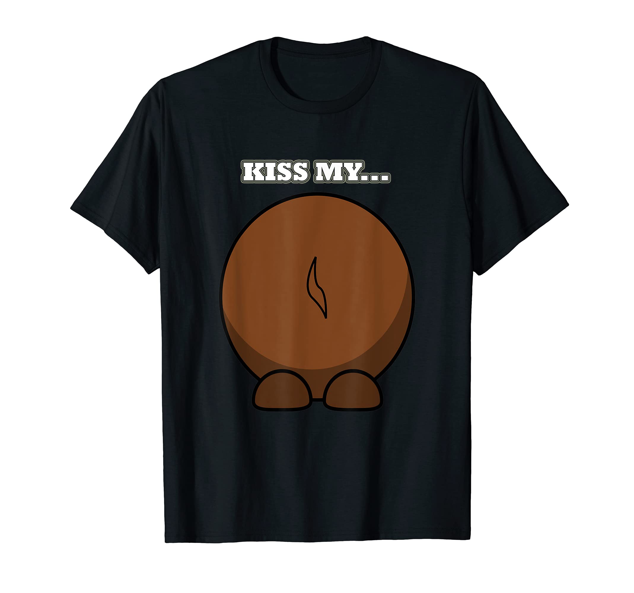 Funny T Shirts - Bubble Butt Jokes Gifts, Kiss