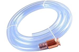 6ft Universal Jiggle Siphon Hose for Easy Fuel Siphoning
