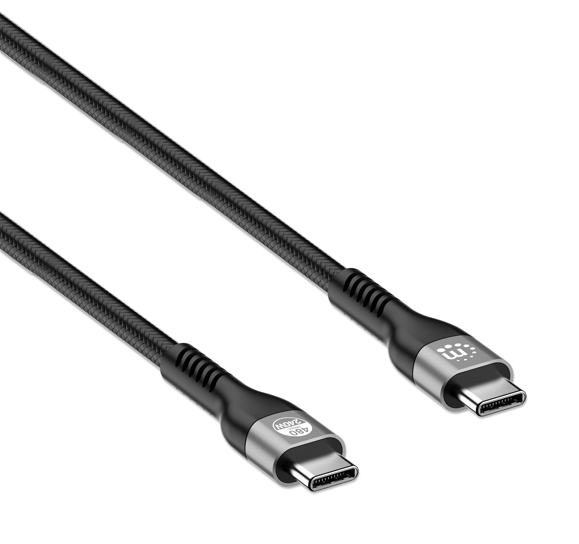 Manhattan 356367 EPR USB 2.0 Kabel USB-C™ M/M 240W PD 3.1 e-Mark  