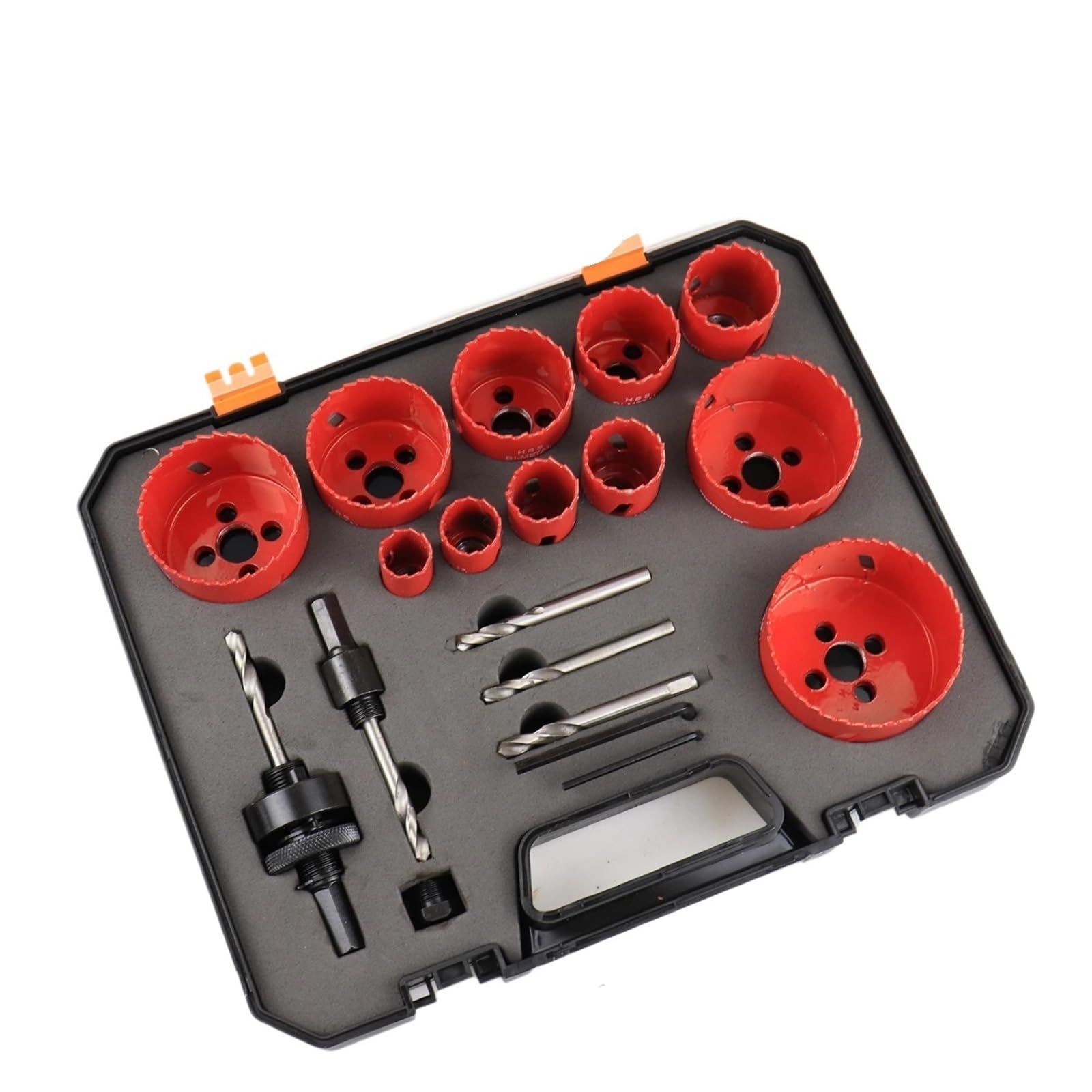 Juego De 19 Brocas De Corona De 19 A 68 Mm M42 Bimetálicas For Taladrar Madera Y Tubos. Ideal For Regalar A Papá.