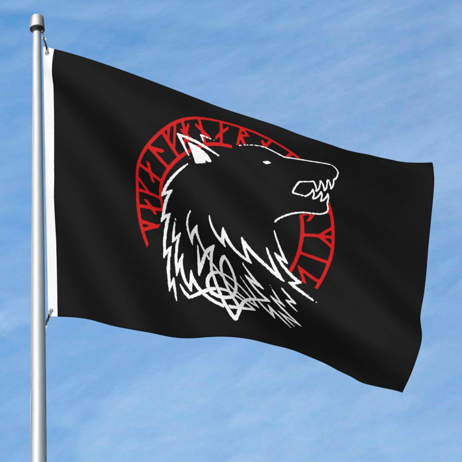 EEL Wolf  Parka Flag Shop Ver. サイズS Amazon.com : Cool Viking Wolf Flag 5x8 Ft Double Sided Printed