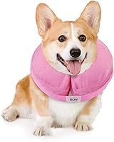 Vista 11 de MCHY Cono inflable para perro, collar de recuperación ajustable para perros después de la cirugía, evita mordeduras y arañazos, no bloquea la visión