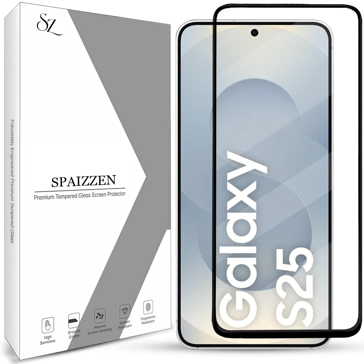Tempered Glass Screen Protector Compatible for Samsung Galaxy S25 5G / Samsung Galaxy S25 with Edge to Edge Coverage and Easy Installation Kit-image-21