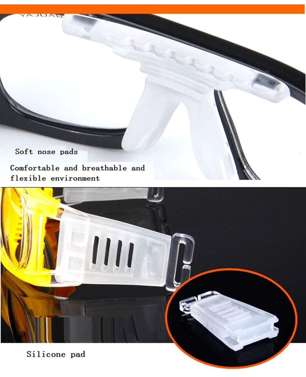 Sport-Basketballbrille, Anti-Beschlag-Schutzbrille für Erwachsene, Jugendliche, Schlägerball, Hockey, Golf