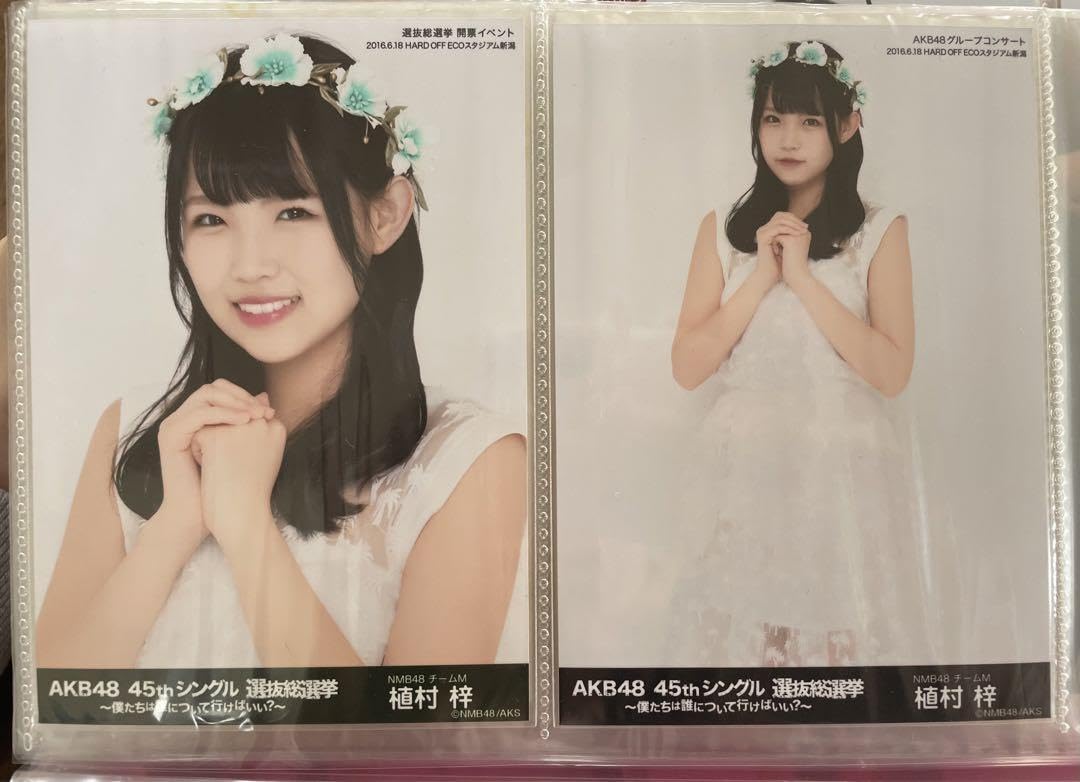 Amazon.co.jp: NMB48 植村梓 選抜総選挙 生写真 コンプ : おもちゃ 