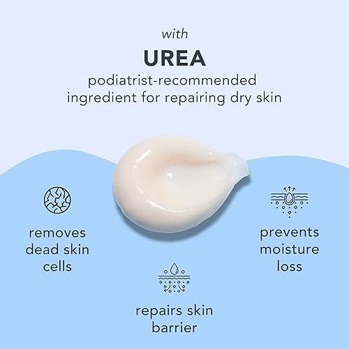 Miniatura 5 de Barefoot Scientist Crema de hidratación intensiva para terapia de pies de alta inmersión, humedad especializada para pies secos y talones agrietados