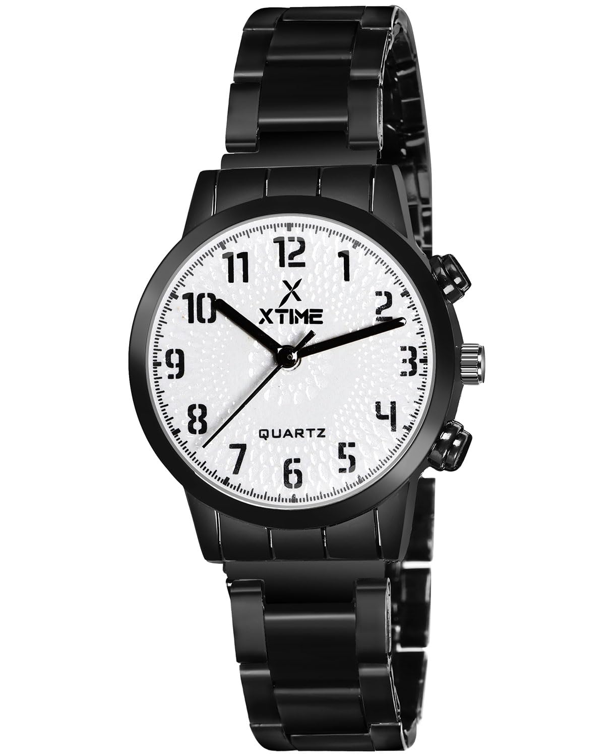 XTIME Analogue Watch Round White Dial & Black Chain for Boys & Girls (B0CQXQ79MR) Amazon Price History, Amazon Price Tracker