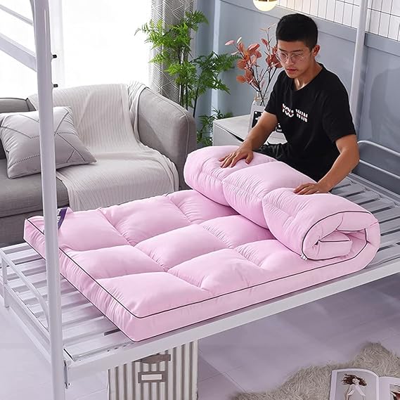 Thicken Feather Velvet Mattress,Quilting Folding Tatami Mattress