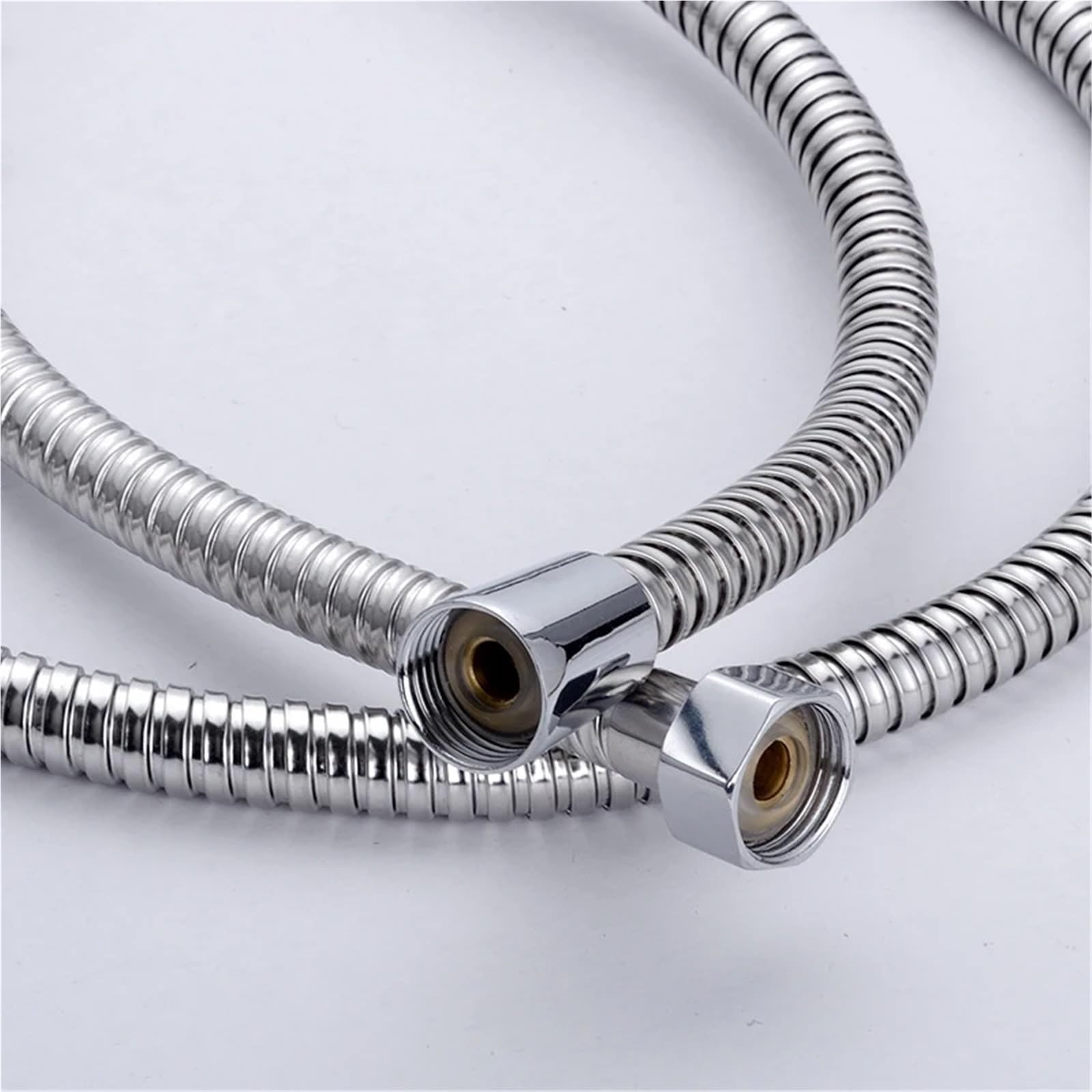 Manguera de ducha de acero inoxidable 304, conector de grifo de agua antitorsión, manguera flexible de resorte grueso, accesorios de baño (300 cm)