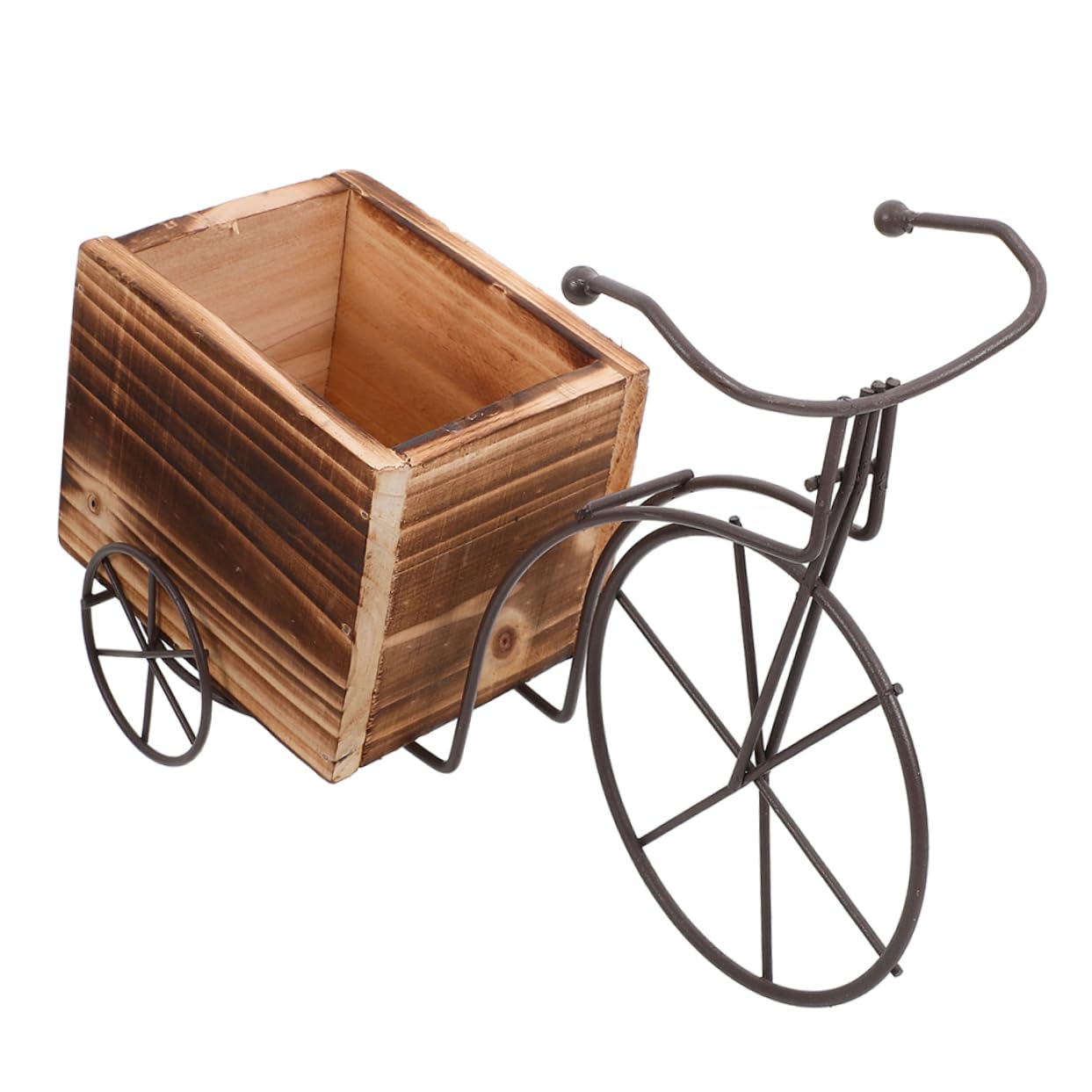 Organiseur bureau tricycle bois contre le désordre de travail