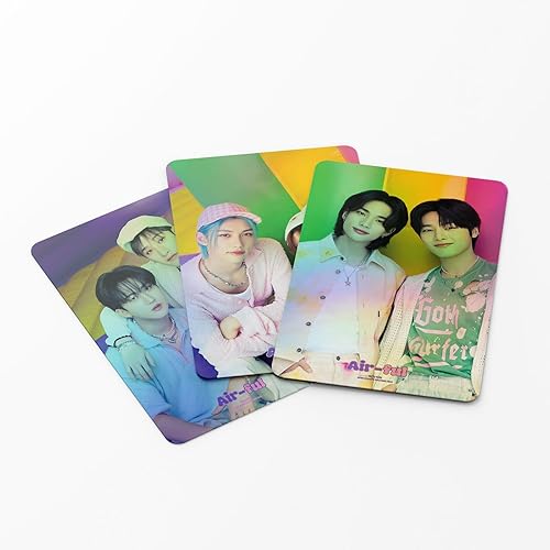 Miniatura 6 de Stray Kids - Tarjetas de fotos Lomo de 55 piezas para niños callejeros, mini tarjetas de felicitación, juego de caja de Kpop Merch para niños