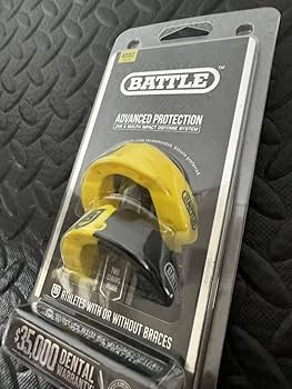 Amazon.co.jp: BATTLEマウスピース スタンダードタイプ 黄/黒+