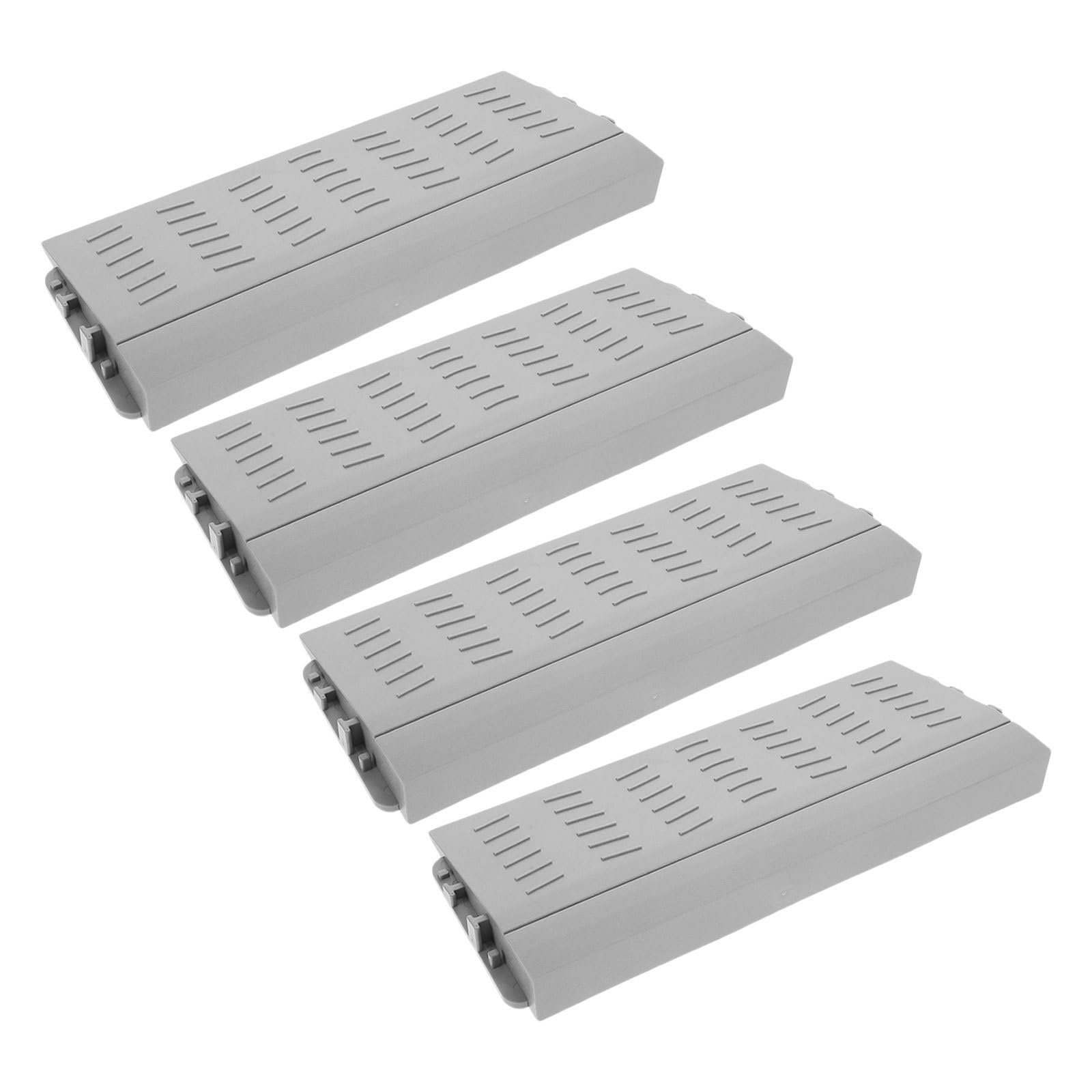 Rampa de umbral POPETPOP en pack de 4 piezas de ABS ligero para puertas y paso de robots