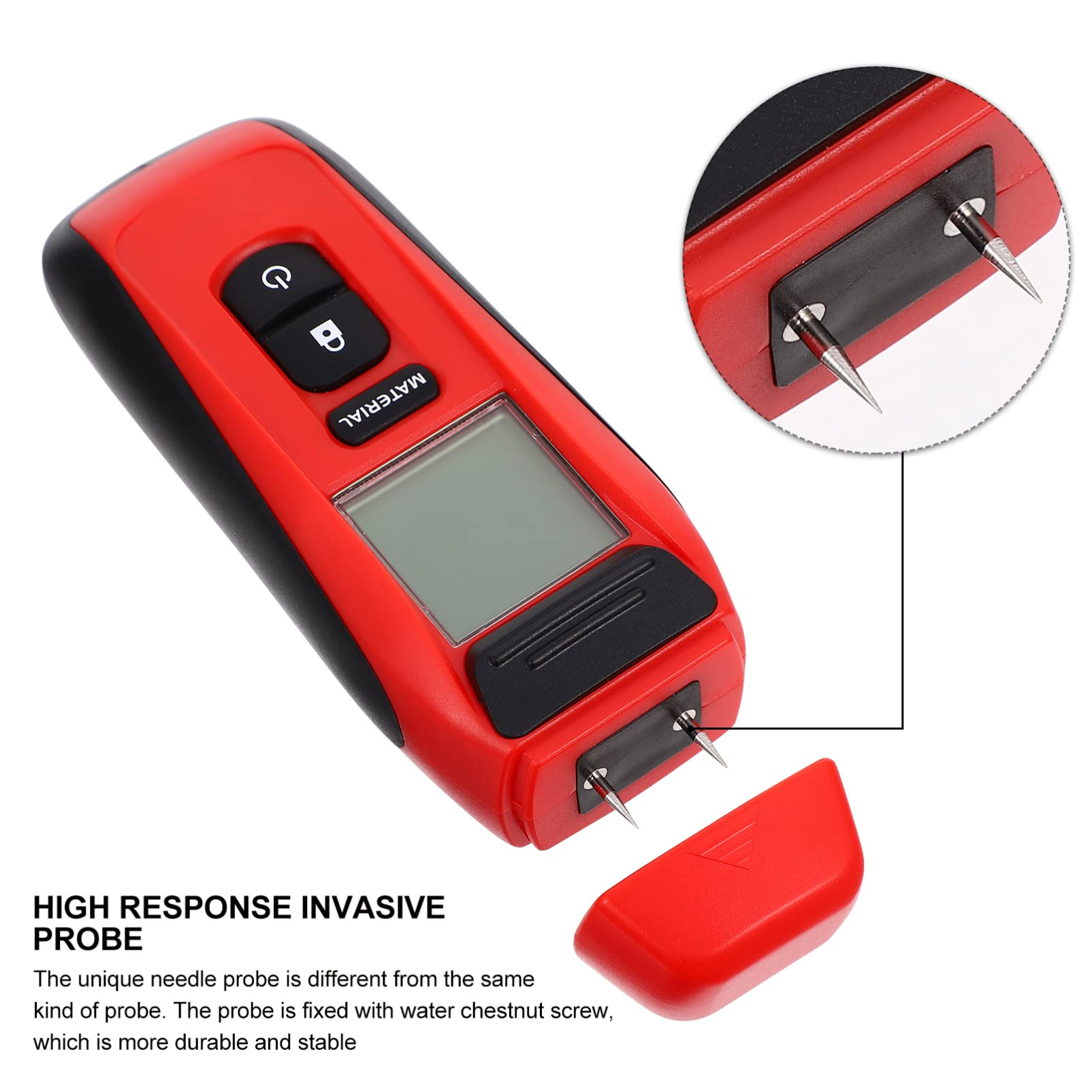 Medidor de Humedad Tipo Clavija Digital G110 9v Dc