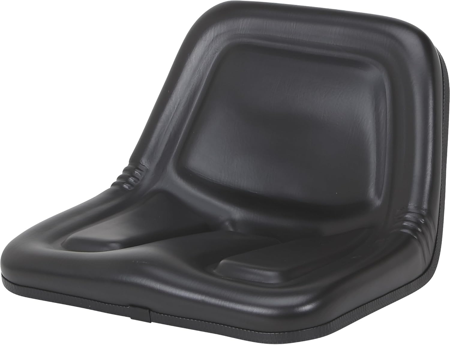 K & M Lawn Tractor Seat - Black, Model Number 7486