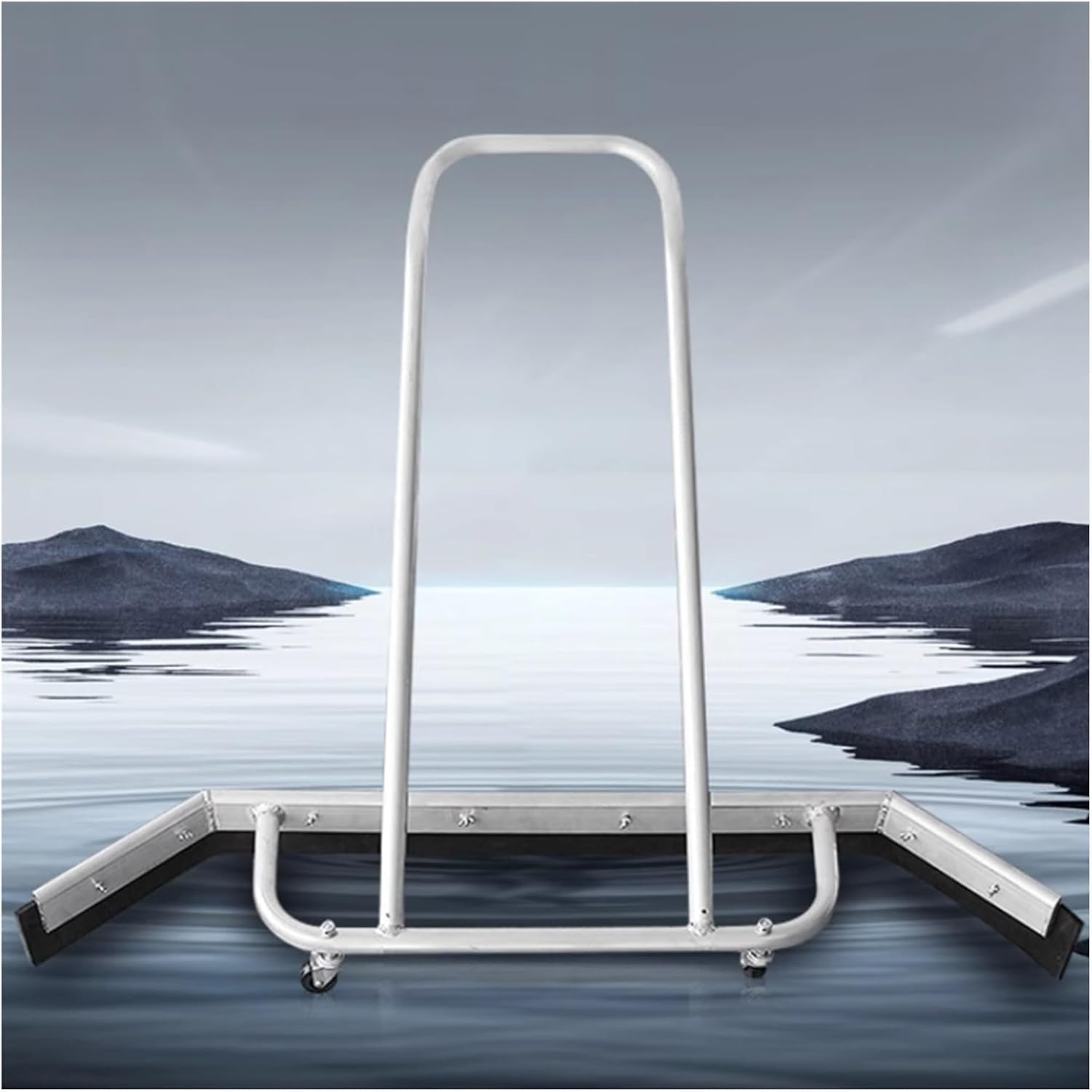 Raclette terrain basket anti-corrosion, pousse-eau mousse haute densité pour béton et carrelage
