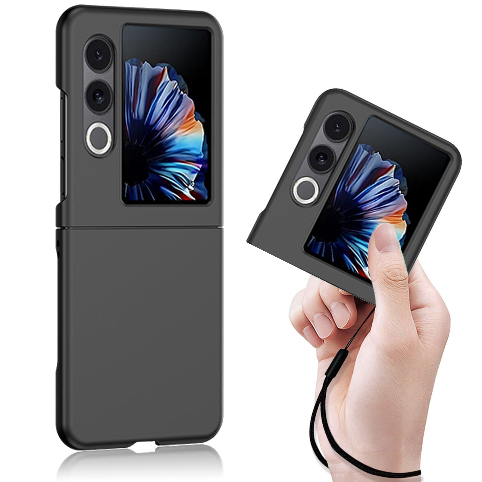 Amazon.co.jp: Nubia Flip 2 A404ZT ケース ストラップ 肌感 適用 