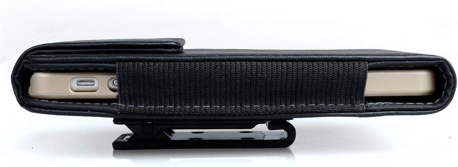 iPhone 11 Holster,iPhone 11 Pro Max Holster,FH Vertical Swivel Pouch Carrying Case with Belt Clip Holster Cover for Apple iPhone 11, iPhone 11 Pr Max (Fits with a Thin Case)