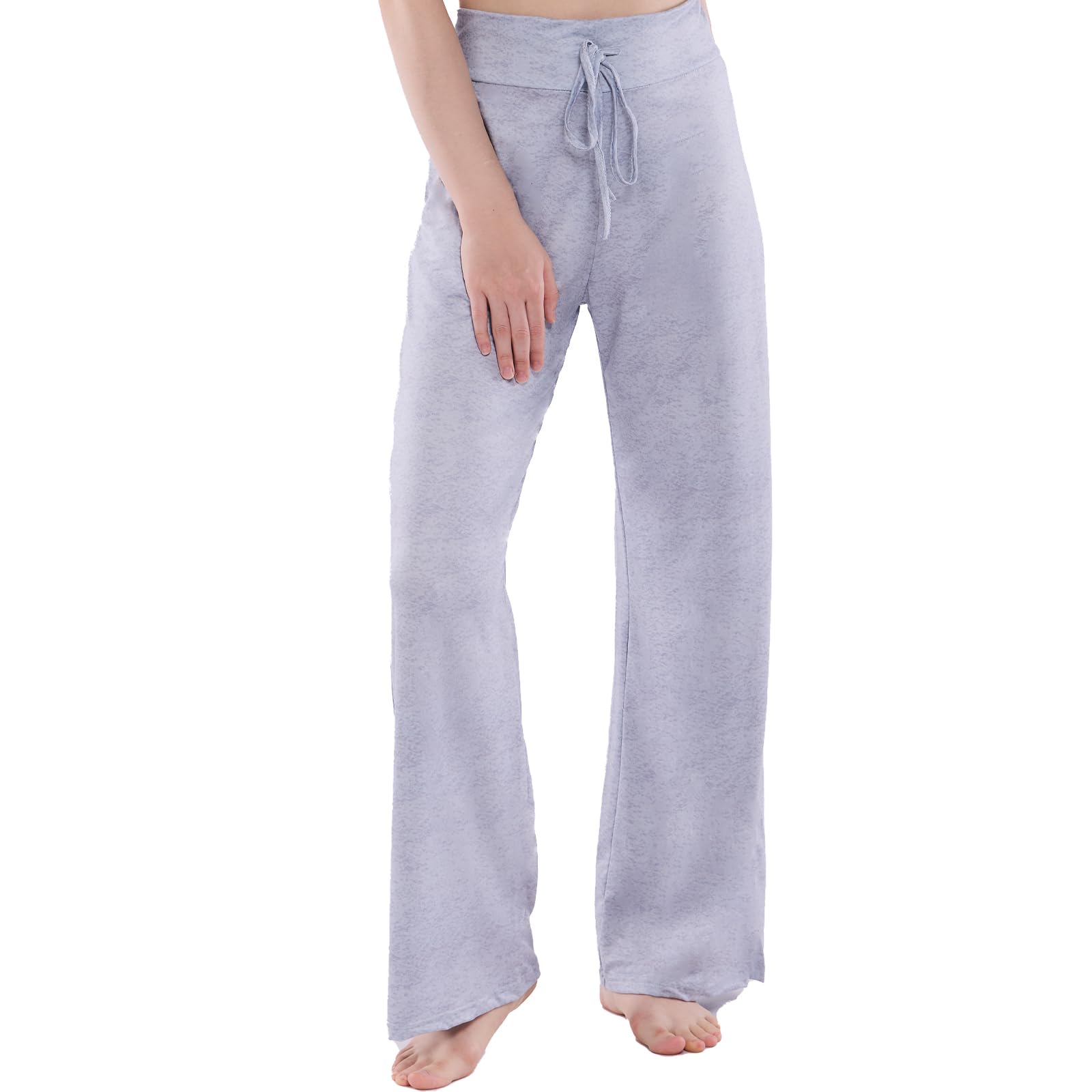 NEWCOSPLAY Women's Comfy Pajama Drawstring Wide Leg Pants