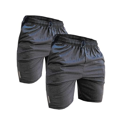 Génerico Kit 2 Shorts Masculinos Dry Fit Bermuda Academia Fitness Treino