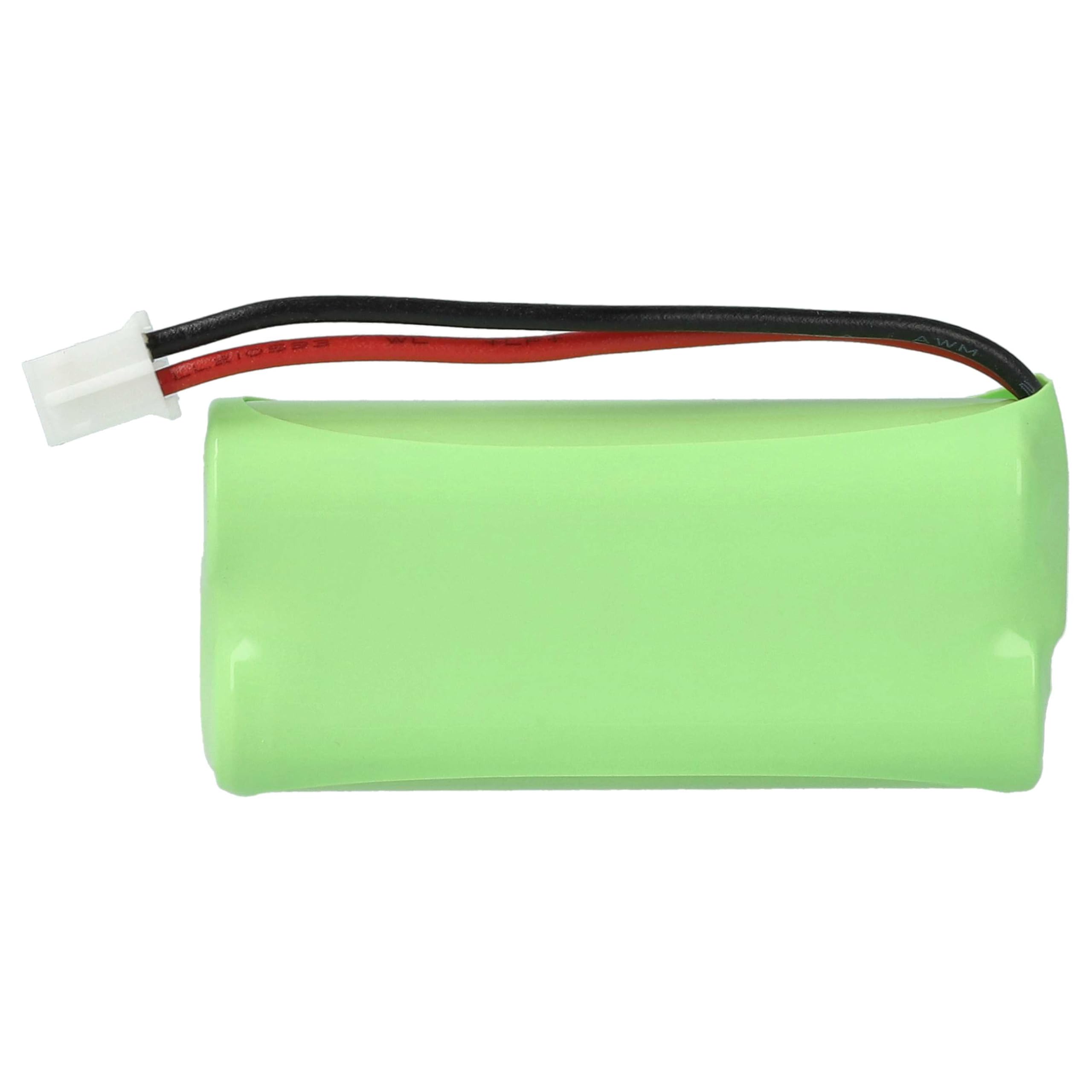 vhbw 3X Batteries (NiMH, 700mAh, 2.4V) téléphones Fixes Compatible avec Siemens Gigaset A260 Trio, A265, A345