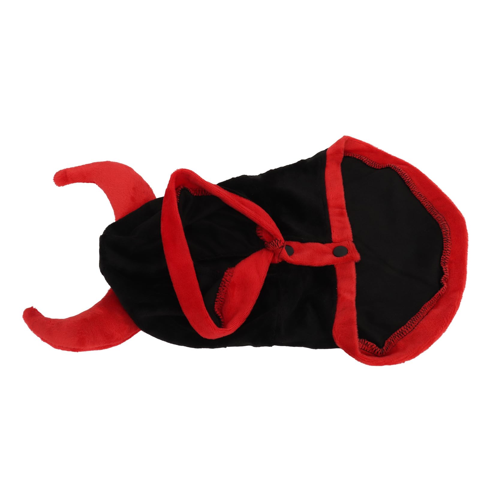 KKPLZZ Disfraz de gato de Halloween, a la moda, cómodo, capa de diablo para mascotas, para vacaciones, fiestas