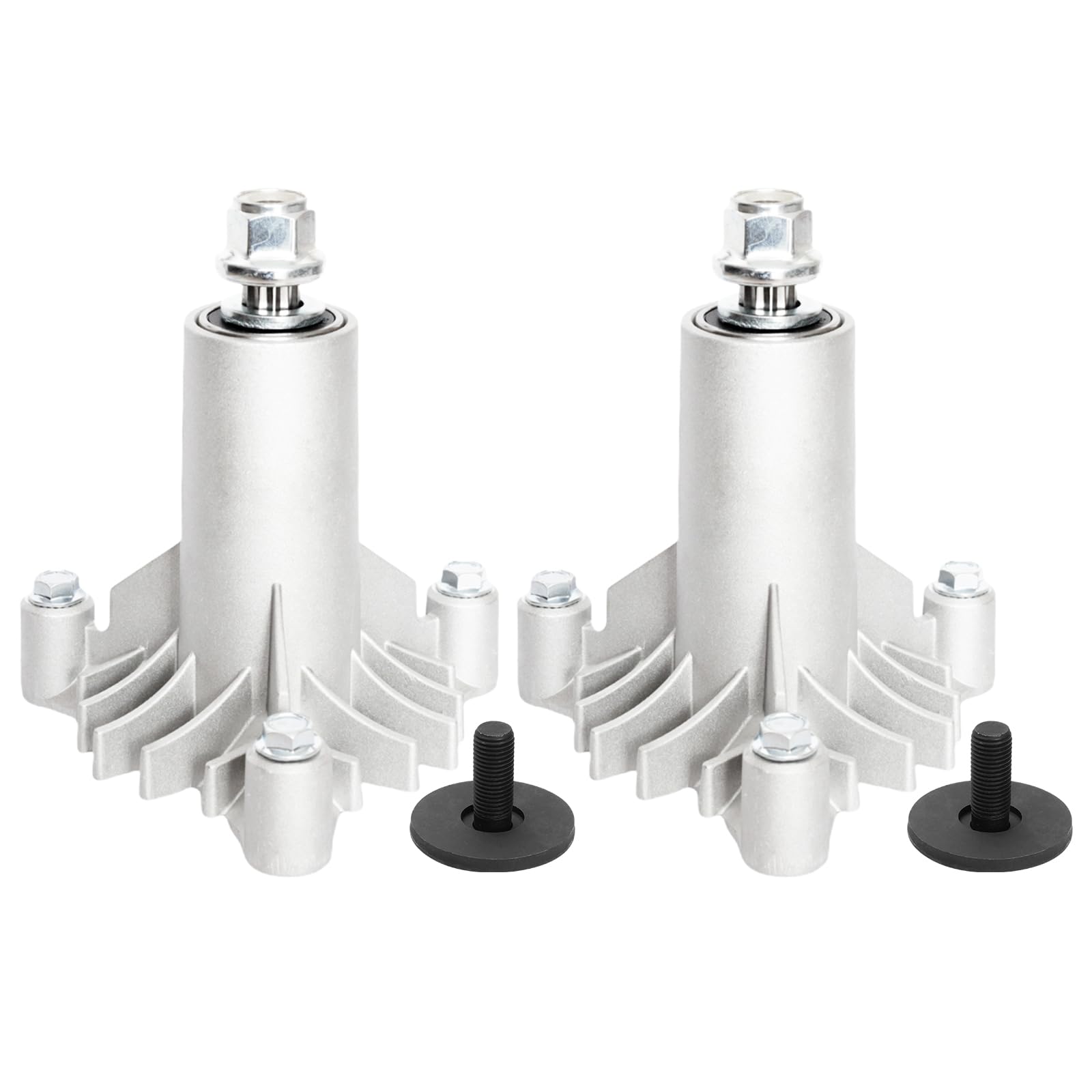 Paquete De 2 Unidades 130794 Conjunto Husillo Cubierta Sustituye a 532130794 128285 285-456 128774 Compatible Con AYP Hus Qvarna Se Adapta a Cubiertas 36 Pulgadas, 38 Pulgadas Y 42