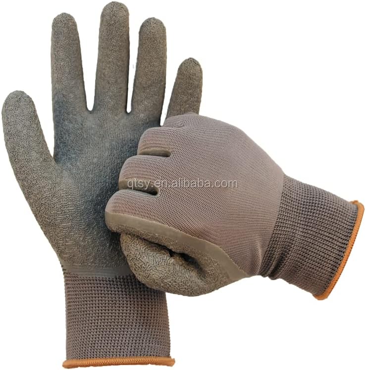 Gardening Gloves Gardening Breathable Rubber Coated Garden Outdoor Sweatshirt Work Gloves (Color : Other, Size : Lantern XL)