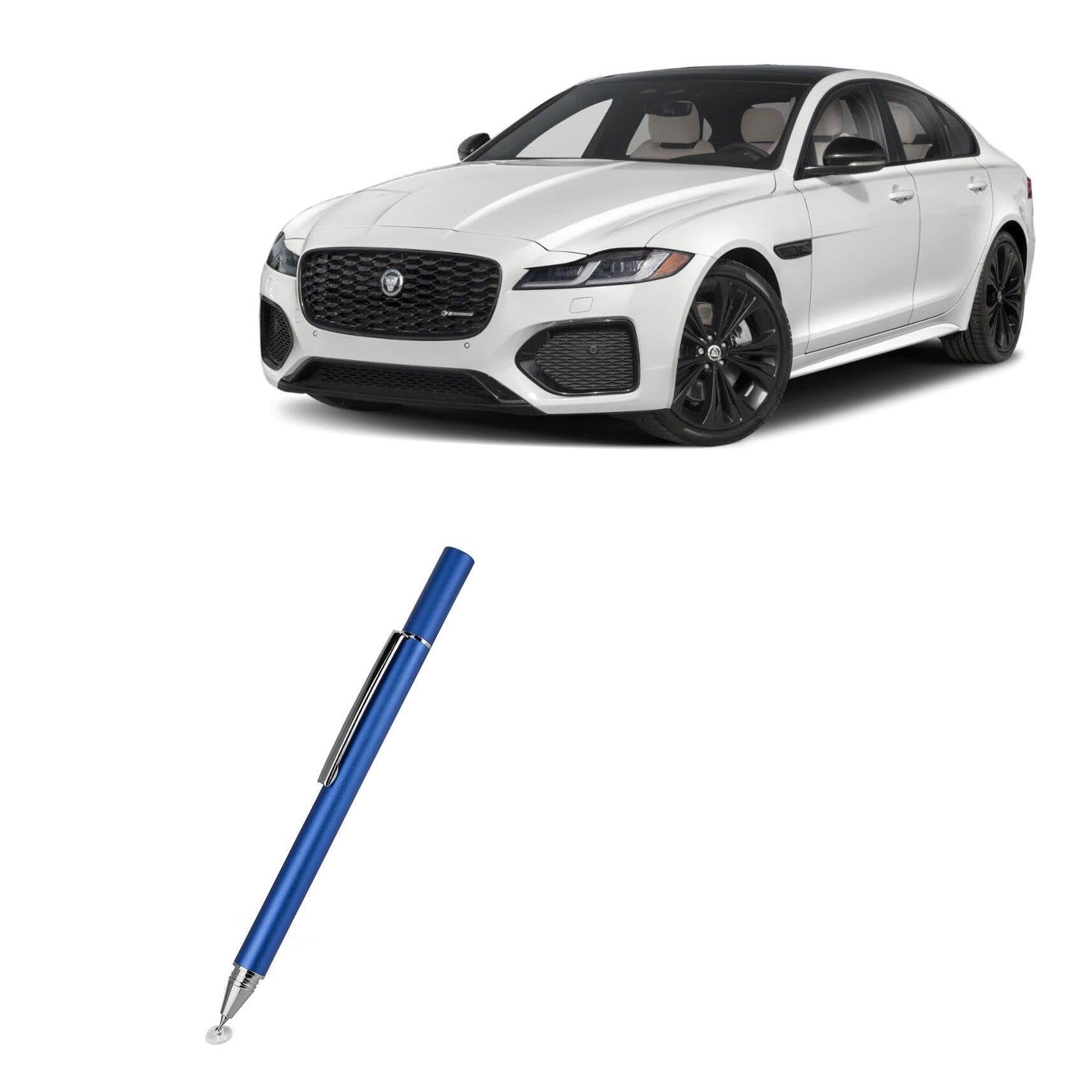 BoxWave Stylus Pen Compatible with Jaguar 2024 XF Display (11.4 in) - FineTouch Capacitive Stylus, Super Precise Stylus Pen - Lunar Blue