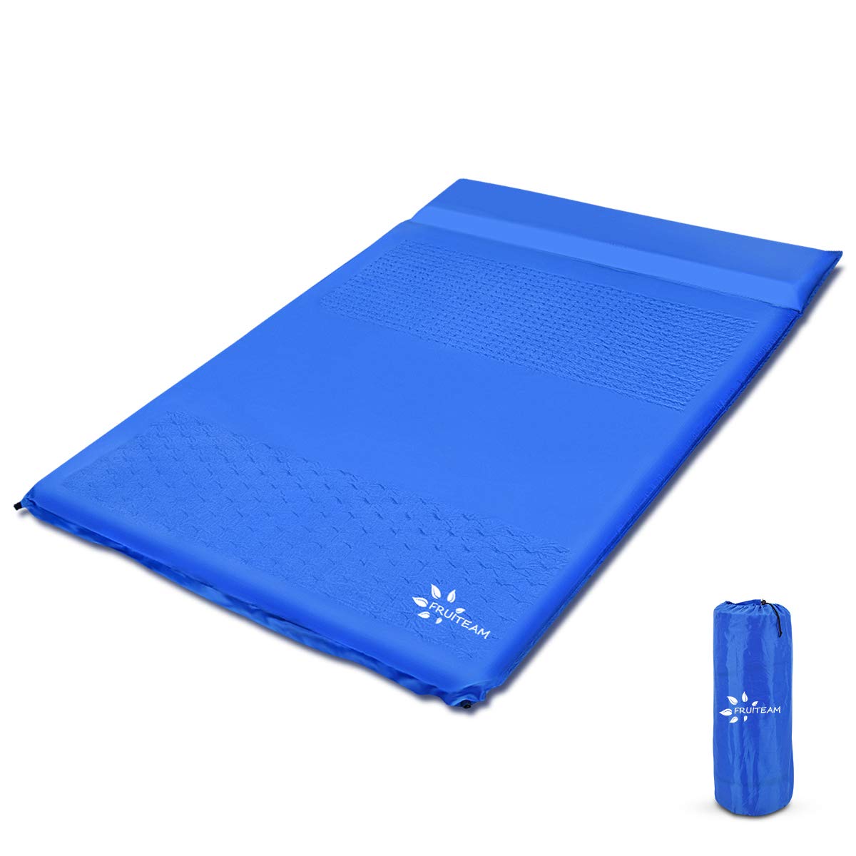 FRUITEAM Sleeping Pad for Camping 2 Person Extra Thickness Self