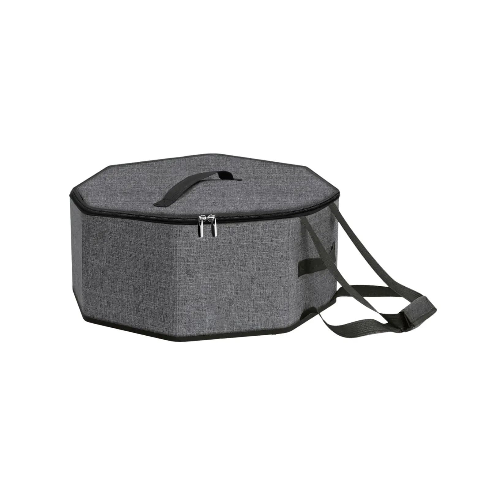 Caja de almacenamiento for sombreros, organizador con cierre cremallera, portátil, ligero, práctico, resistente al desgaste, for playa Para Sombrero