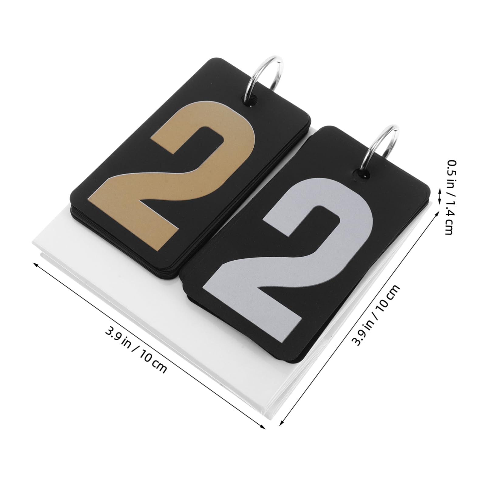 Toddmomy Mini Scoreboard Table Top Scoreboard for Sports Portable Score Keeper for Basketball Football