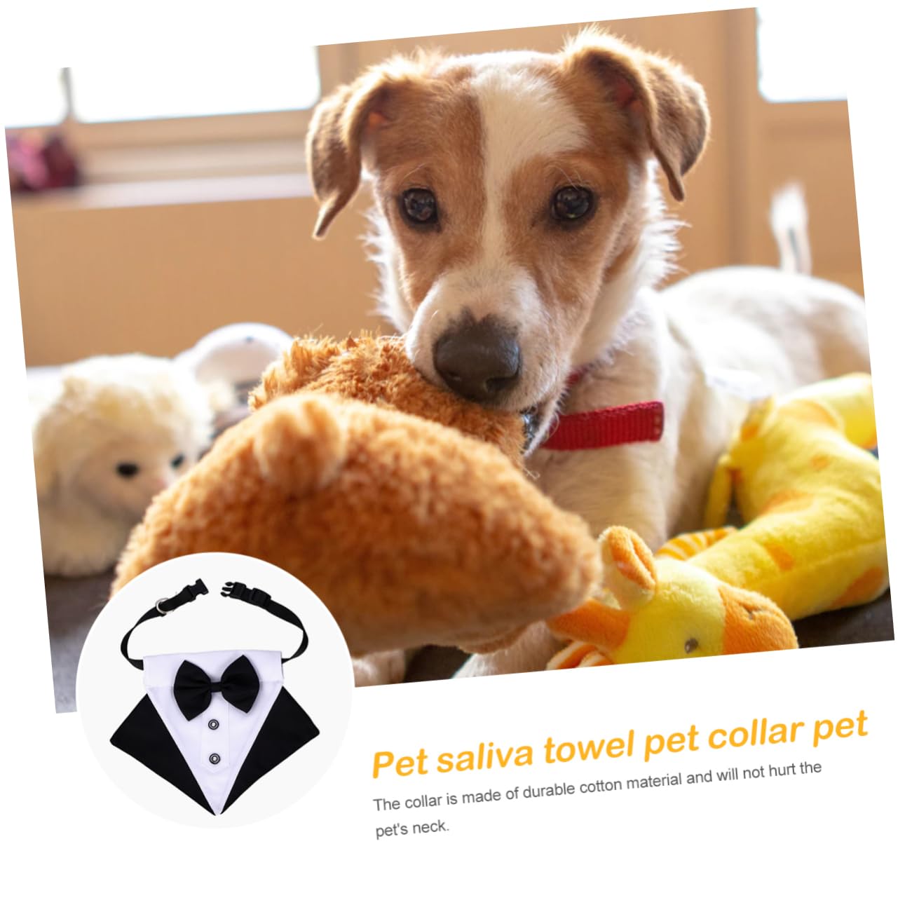 Angoily 3ensembles Bandana pour Chien Écharpe Triangulaire Élégante pour Animaux Bavoir Confortable pour Chien pour Éviter Les Salissures Lors des Repas