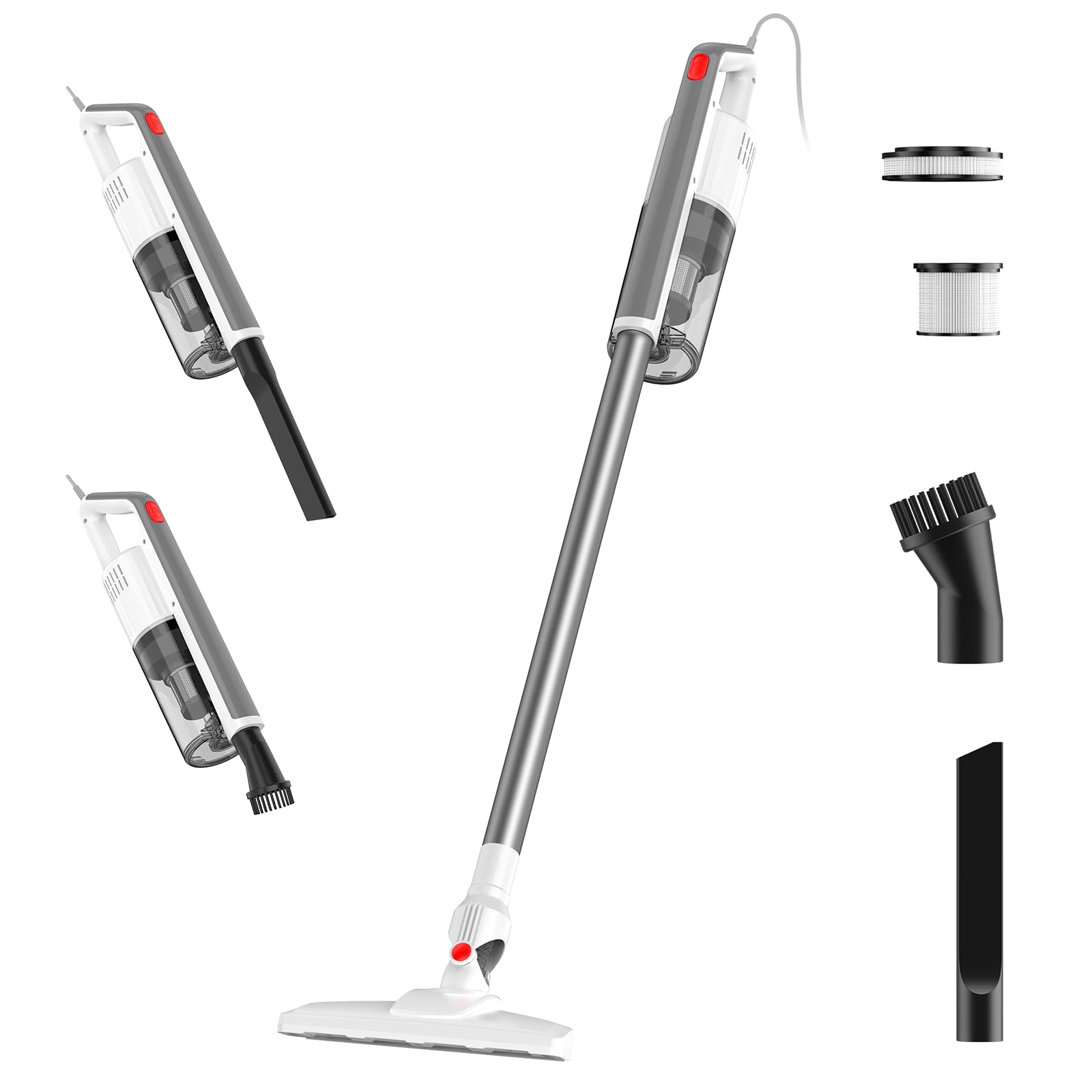 掃除機 コード式 マルチサイクロン 強力吸引 スティッククリーナー 軽量 Amazon | ZAFRO掃除機コード式 サイクロン 強力吸引 スティック掃除機