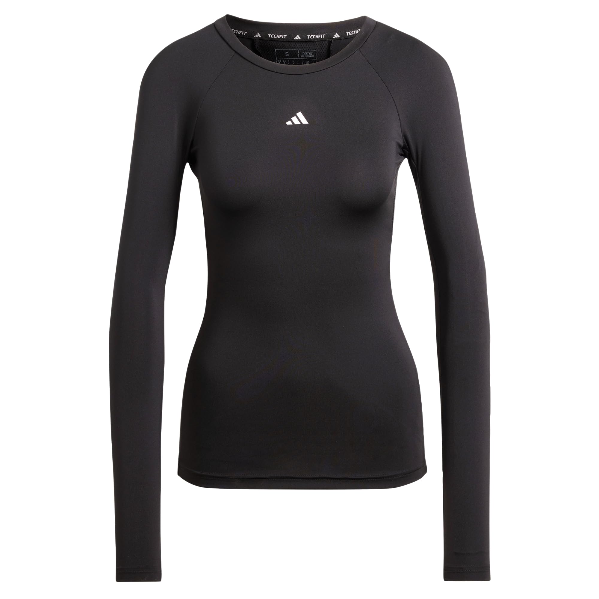 adidas Kobiety TECHFIT Longsleeve Training Top, BLACK, XXS