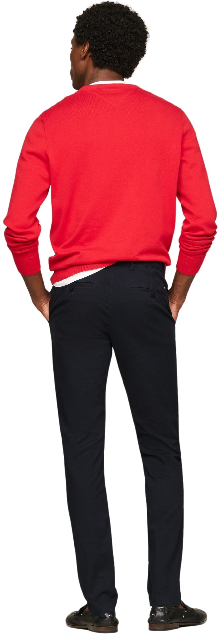 Tommy Hilfiger Uomo Pantaloni Chino Bleecker Essential Twill Slim Fit