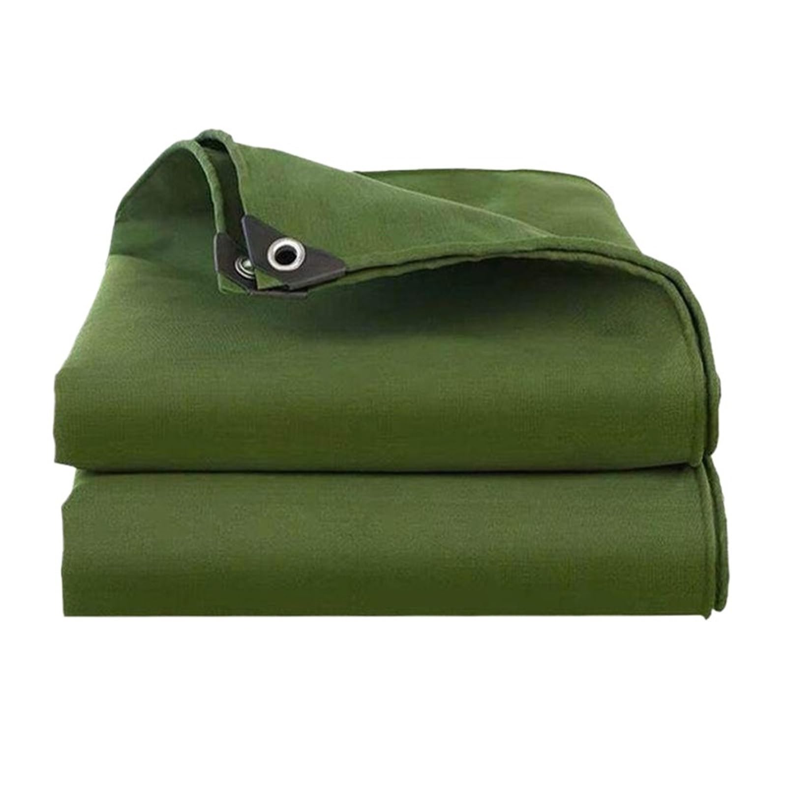 Chenghw Silicone Canvas Dark-Green Organic Pergola Waterproof Fabric Cover Outdoor Camping Tent Awning Boat Truck Rainproof Cloth(1.9X1.9m)