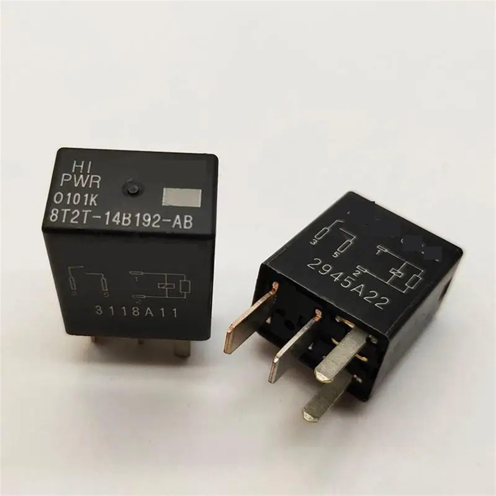 Relé 8T2T-14B192-AB de 4 pines para automoción 3