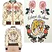 flower and tiger patch Embroidered applique, flower tiger patch for jeans, animal embroidery Applique Patch