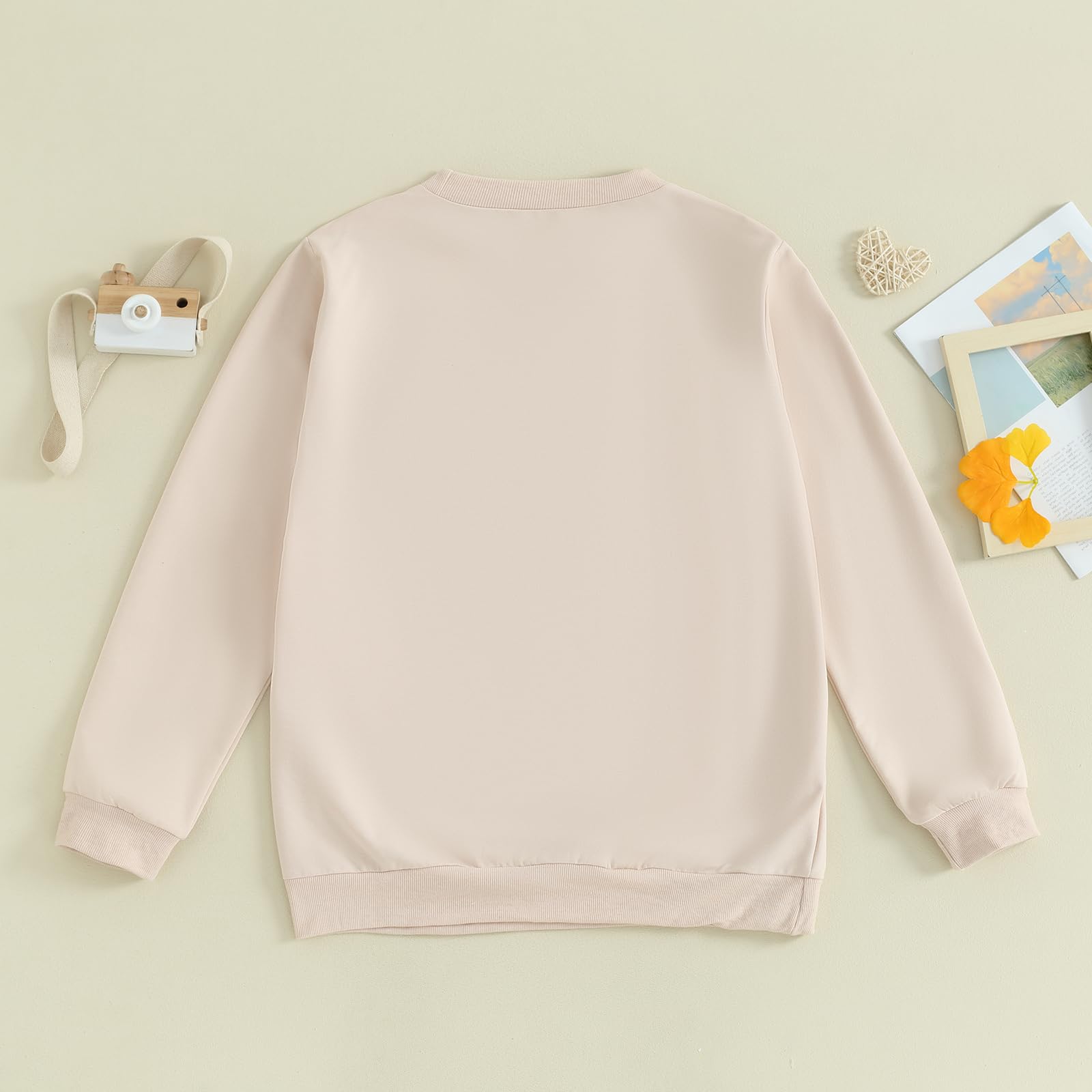 ZAXARRA Mommy and Me - Conjunto a juego de manga larga con cuello redondo, sudadera para mamá y ropa mini