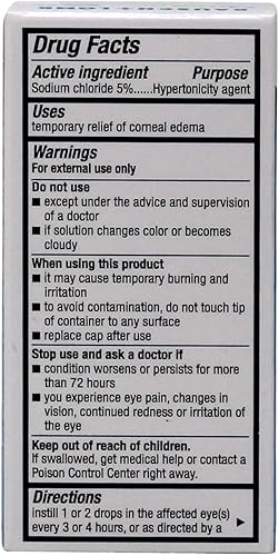 Miniatura 3 de Bausch & Lomb Muro 128 Solución 5% 0.5 fl oz (Paquete de 12)