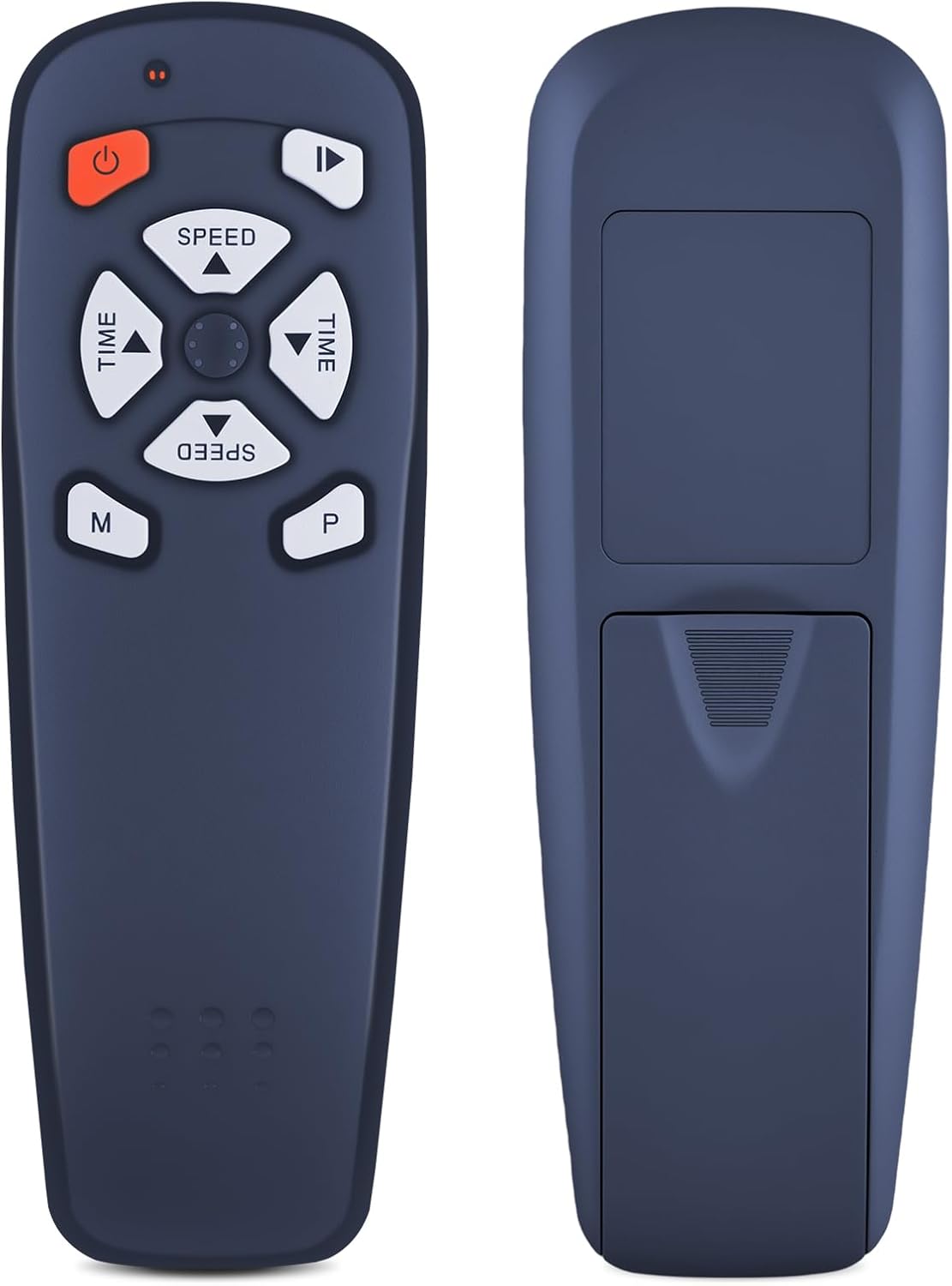 Vibration Plate Exercise Machine Remote Control Replacement, for ADVENOR, EILISON FitMax 3D XL, ROTAI ROTVP003-P, Power Fit, FEIERDUN Vibration Platform, Black