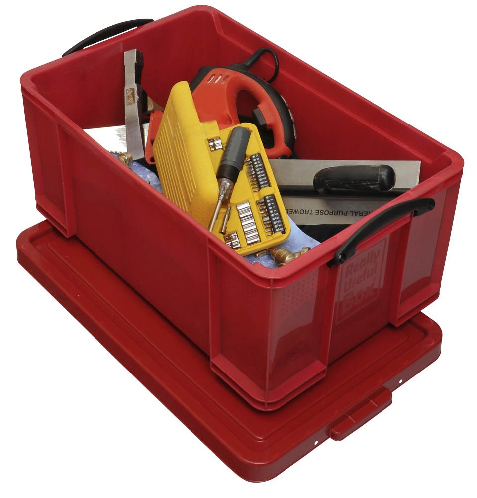 Really Useful Box Aufbewahrungsbox 64R Rot 64l (B x H x T) 710 x 440 x 310mm 1St.