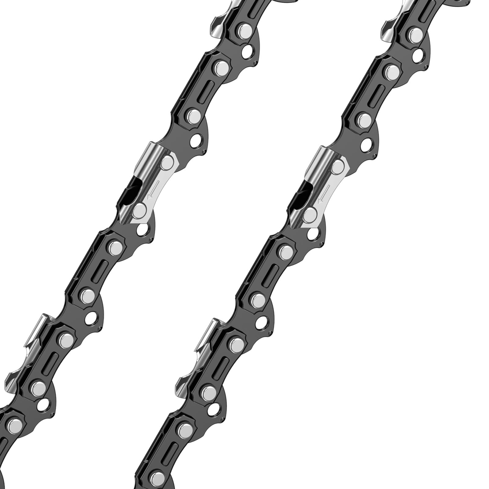 2 Cadenas de Motosierra 0.325" 72 Eslabones 1,5 mm 45 cm 058