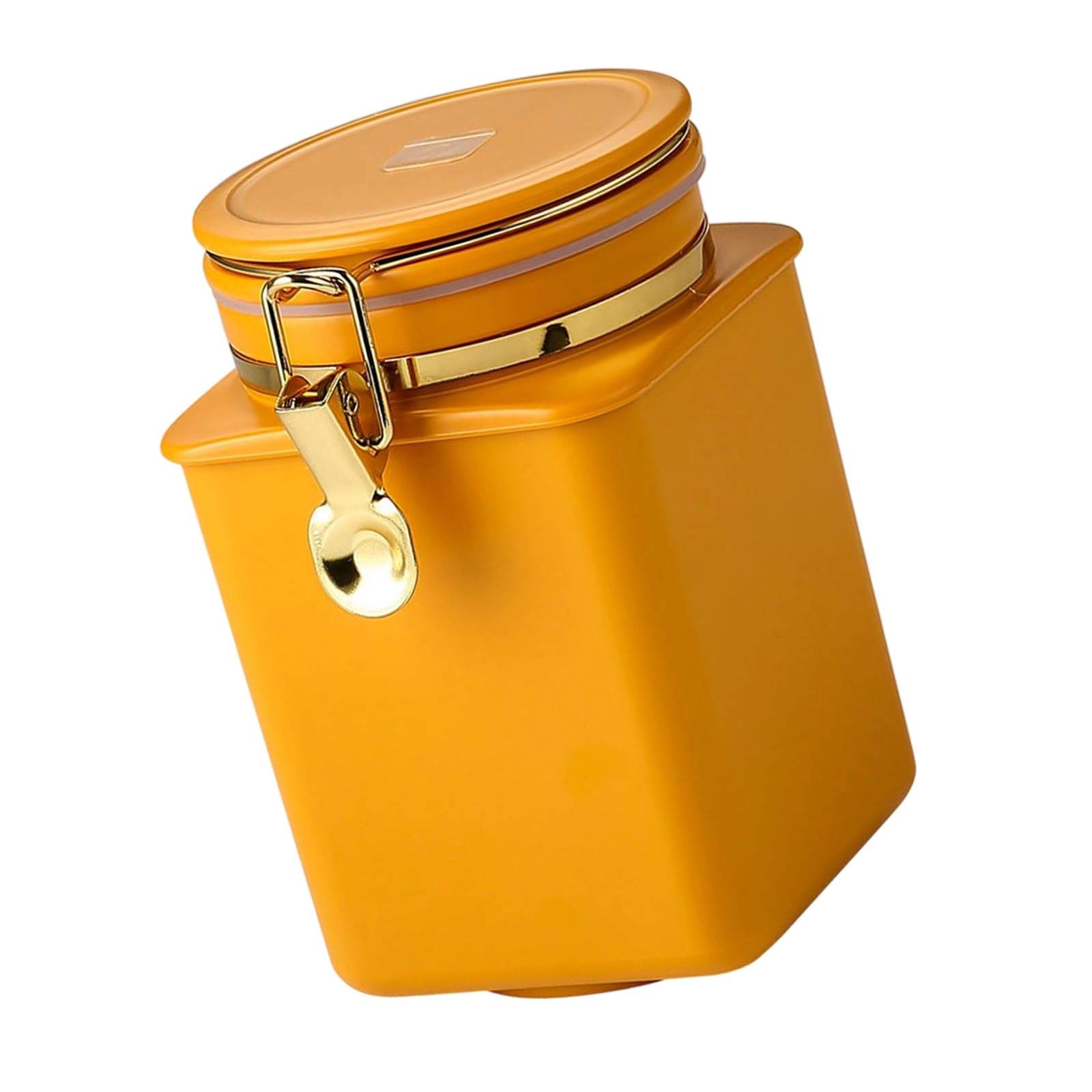 TFAOYS Coffees Storage Canister with Single Way Gate to Preserve Freshness and Airtight Metal Seal for Kitchen Organization Single Gate Coffee Jar