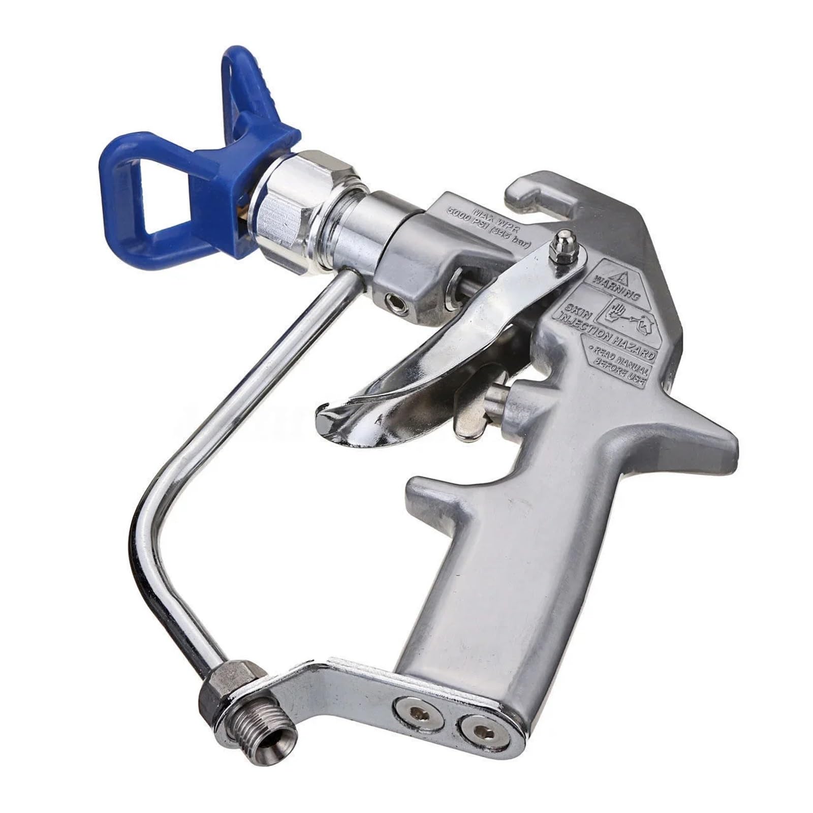 Hochdruck-Airless-Spritzpistole 5000psi 241705 und 243283 248157 mit Schutz for Airless-Farbspritzgerät Heimwerken und Zuhause(241705 Blue and Tip)