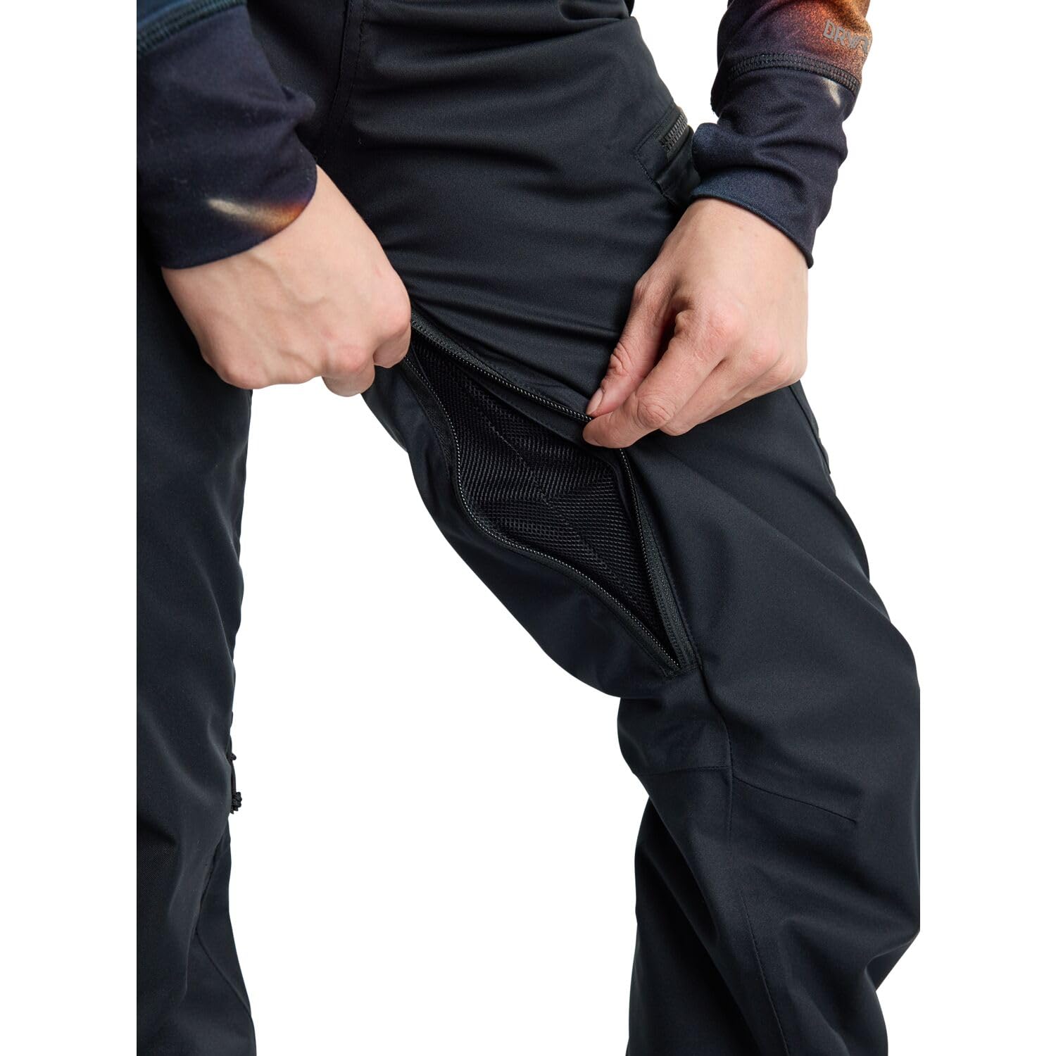 Burton - Pantaloni Da Sci/Snow Gloria Stretch True Black Donna - Donna - Nero