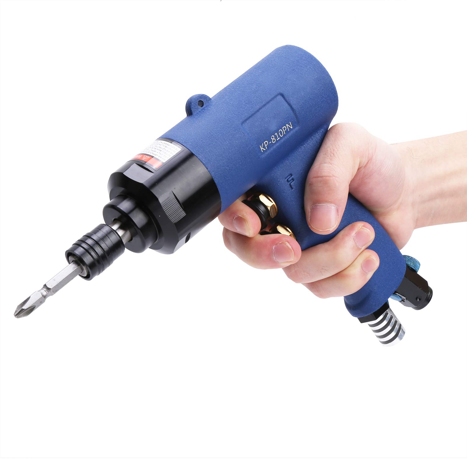 Destornillador Neumático Potente Pistola Roscadora Neumática para Uso Industrial Acero de Aleación 1 Pieza (Boquilla de gas japonesa)