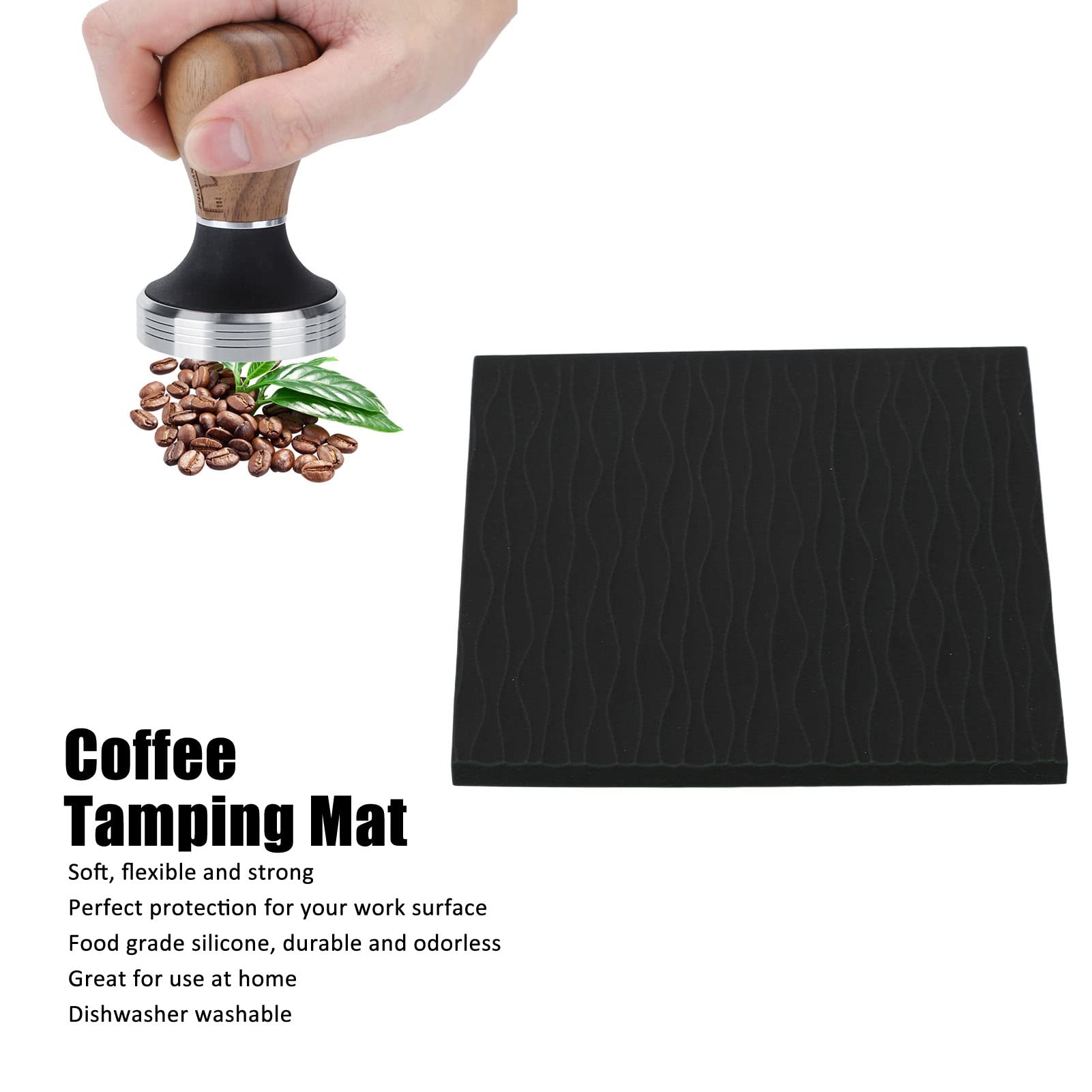 Manipulador de café, Tapete Protector Flexible, Protección Perfecta para la Cocina del Hogar (Airshihxkwim1ugo-11)