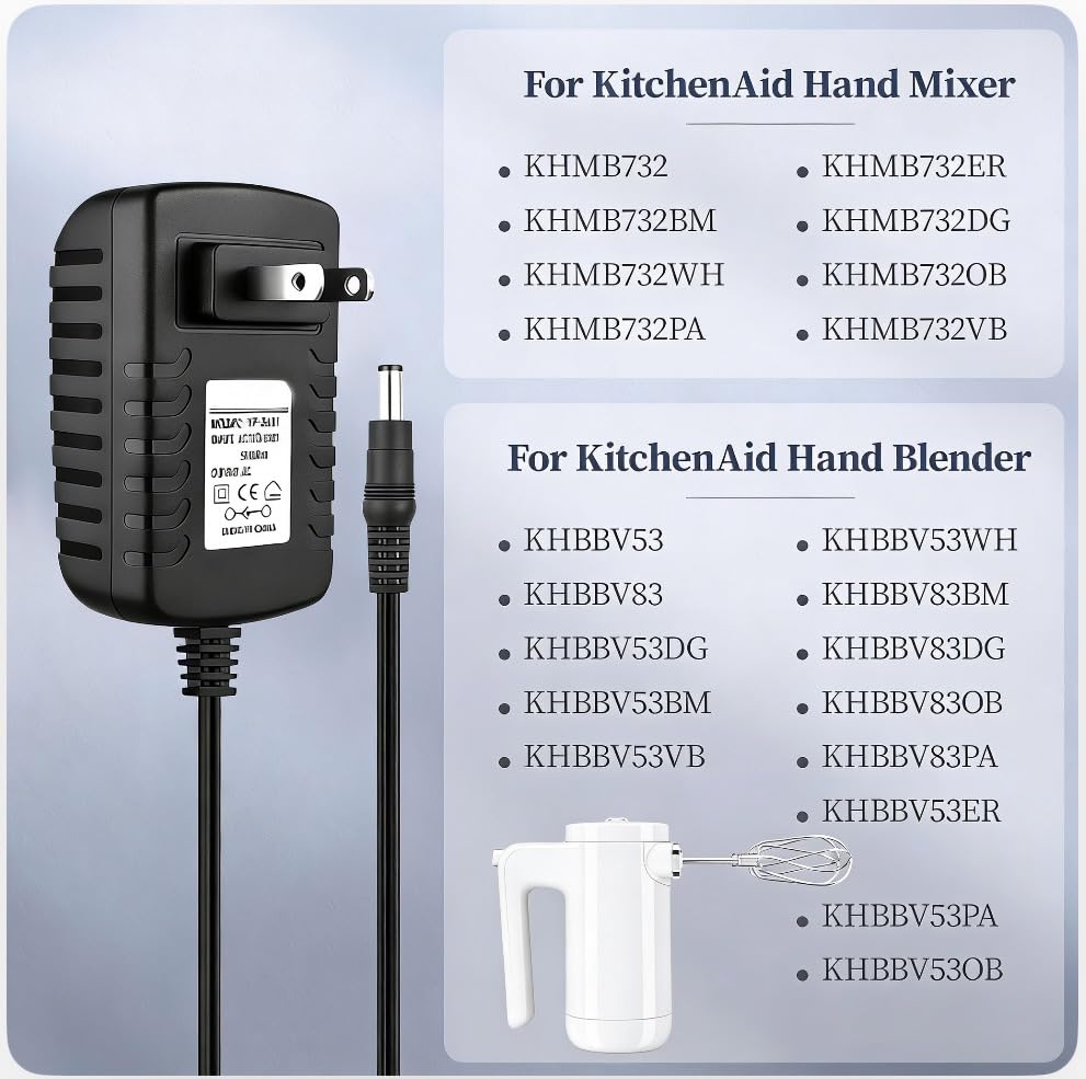 Adaptador de carga para licuadoras KitchenAid KHMB732 miniatura 3